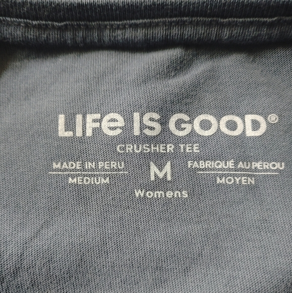 Life is Good Peace Love Baseball W-M - Picture 4 of 5